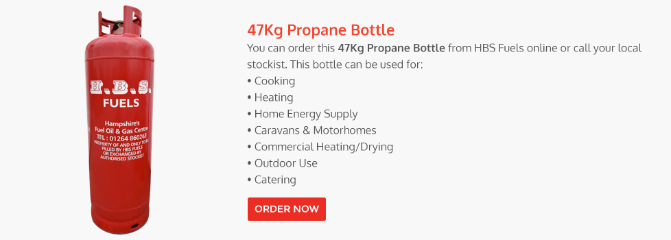 47Kg Propane Gas Bottle, Commercial Gas Heating